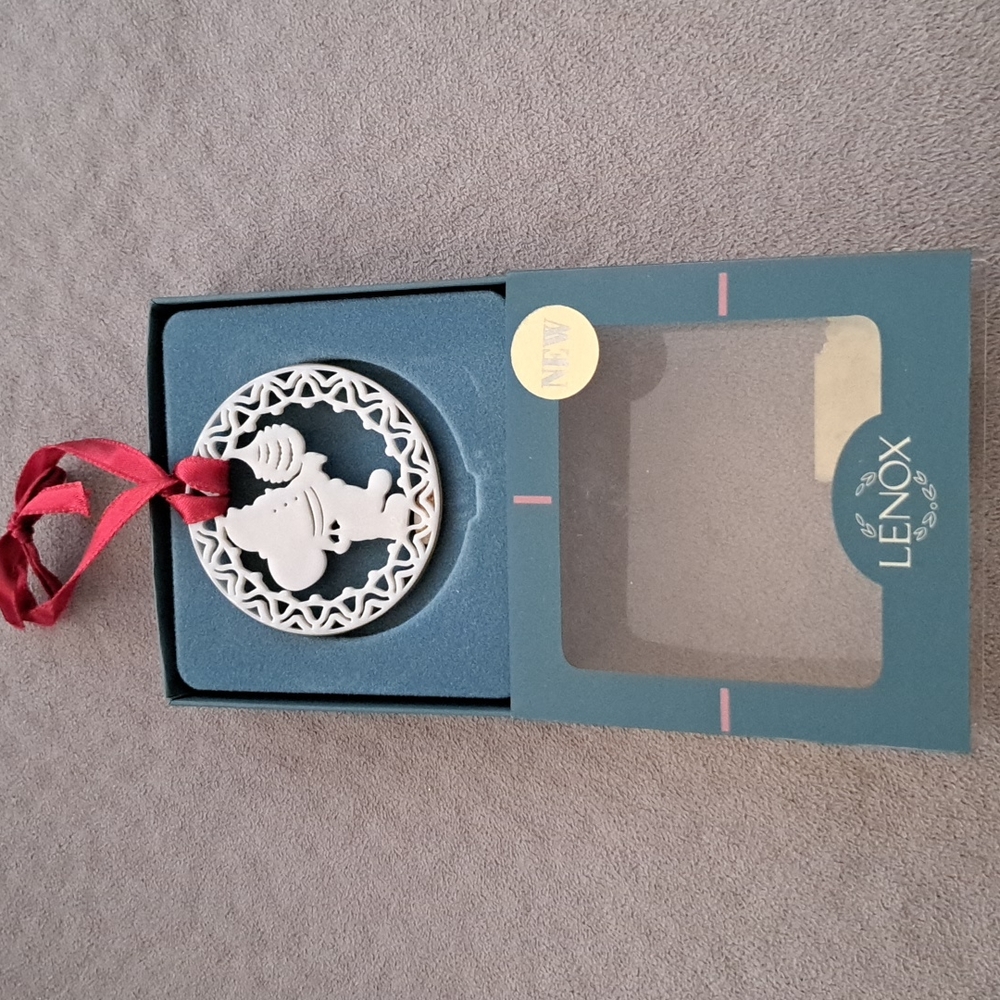Lenox Santa ornament